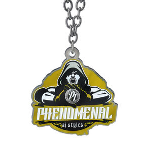 AJ Styles "Phenomenal" Black/Gold Pendant