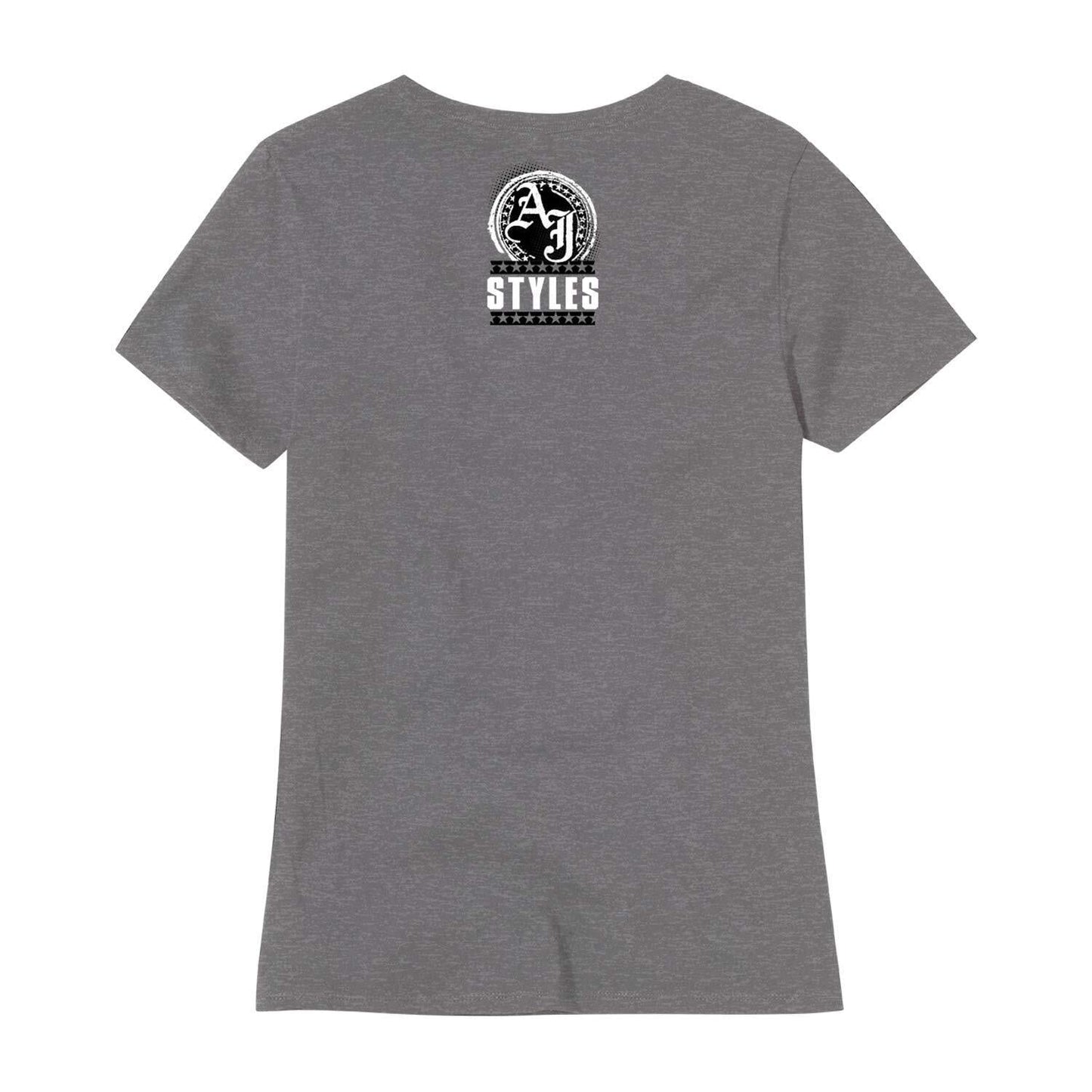 [Style:Women] AJ Styles "Phenomenally Done" Women's Authentic T-Shirt back