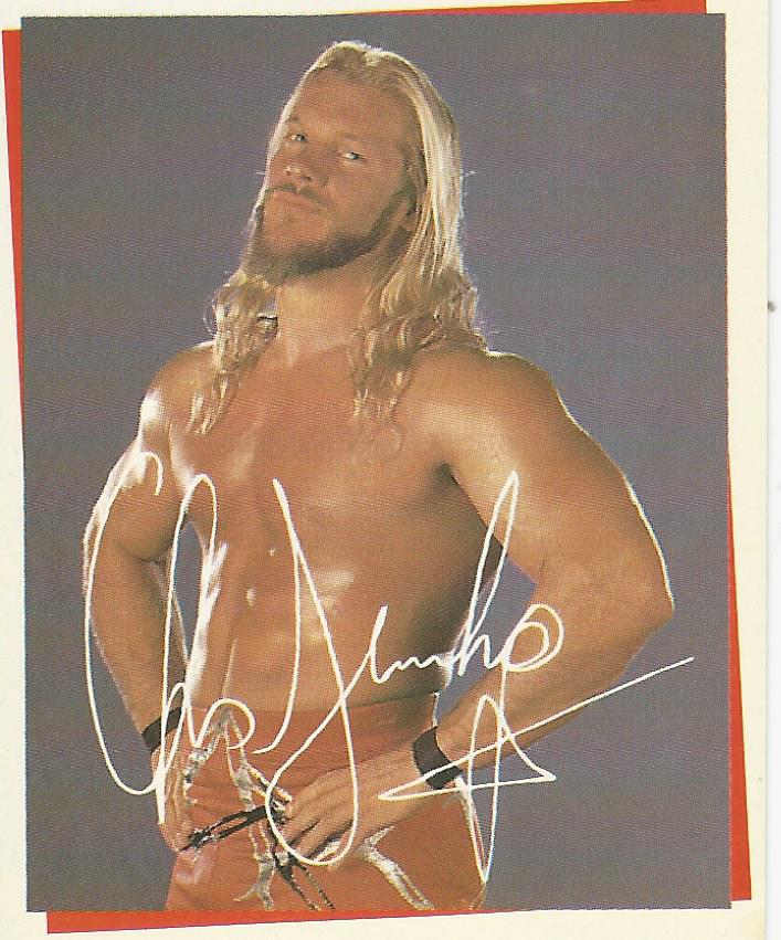 WWF Smackdown Stickers 2000 Chris Jericho #254