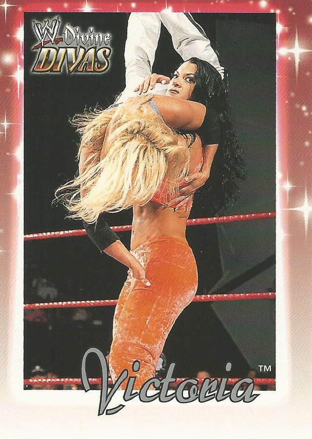 WWE Fleer Divine Divas 2003 Victoria #10