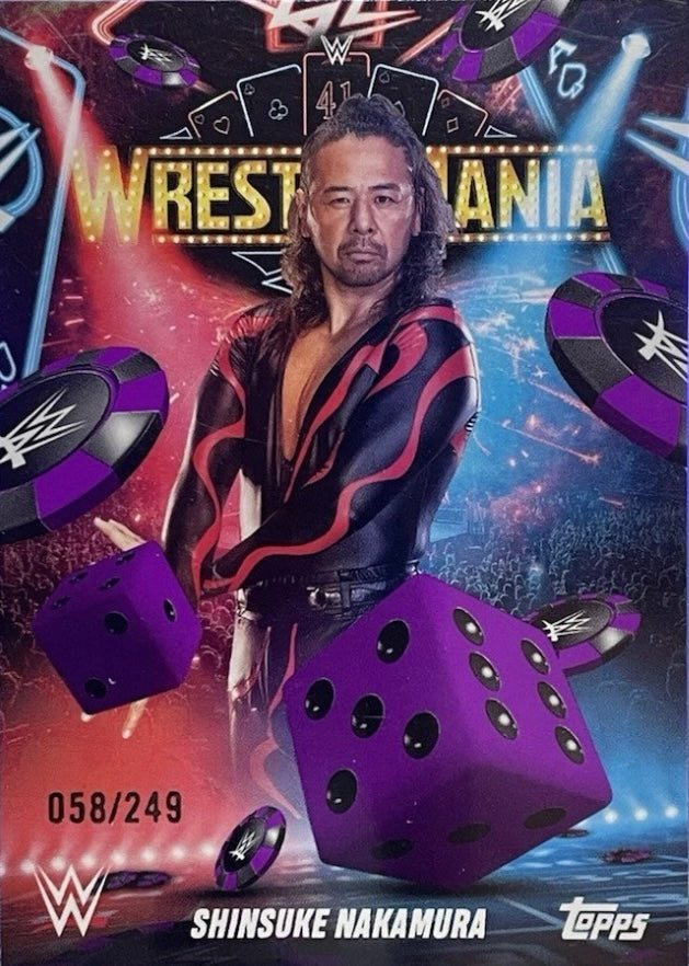 Shinsuke Nakamura trading card PW Catalog
