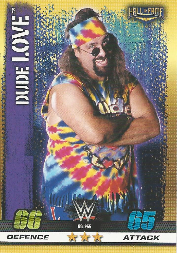 WWE Topps Slam Attax 10th Edition 2017 Dude Love #255