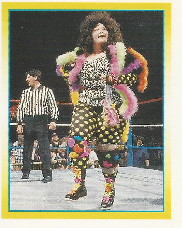 WWF Merlin Stickers 1995 Bertha Faye #255