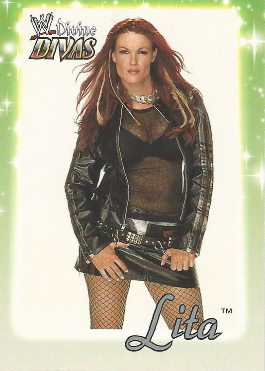 WWE Fleer Divine Divas 2003 Lita #14