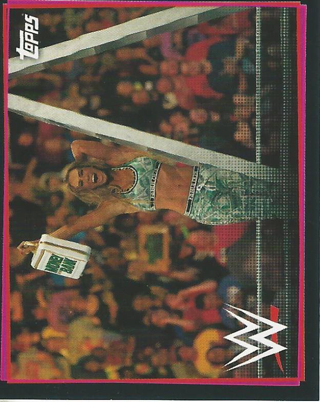 WWE Topps Road to Wrestlemania Stickers 2021 Carmella #255