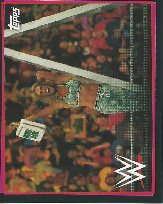 WWE Topps Road to Wrestlemania Stickers 2021 Carmella #255
