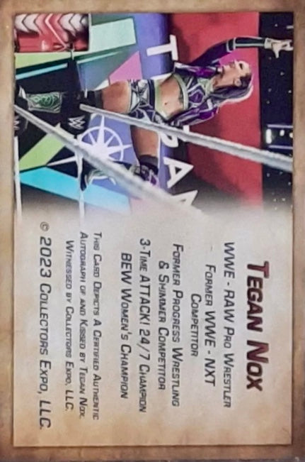 Tegan NOX trading card PW Catalog