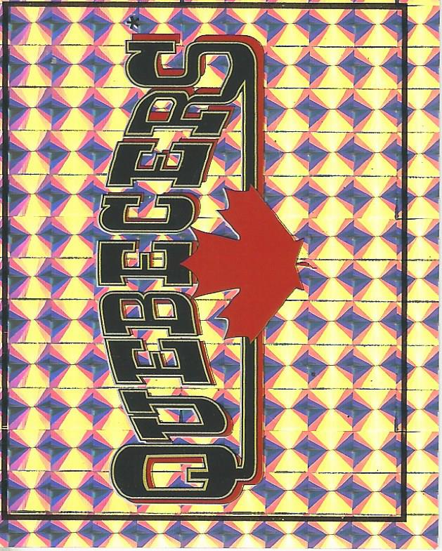 WWF Merlin Sticker 1994 Quebecers #256 Version 2