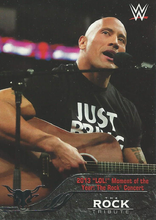 WWE Topps Then Now Forever 2016 The Rock 31 of 40