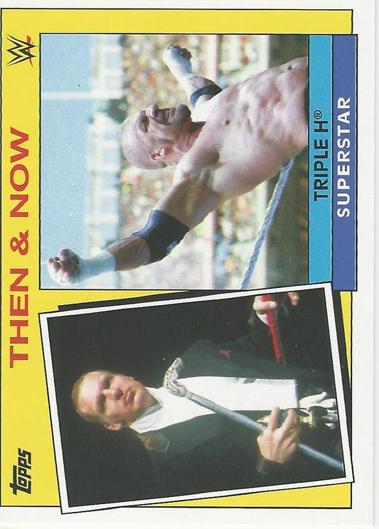 WWE Topps Heritage 2015 Triple H 26 of 30 trading card PW Catalog