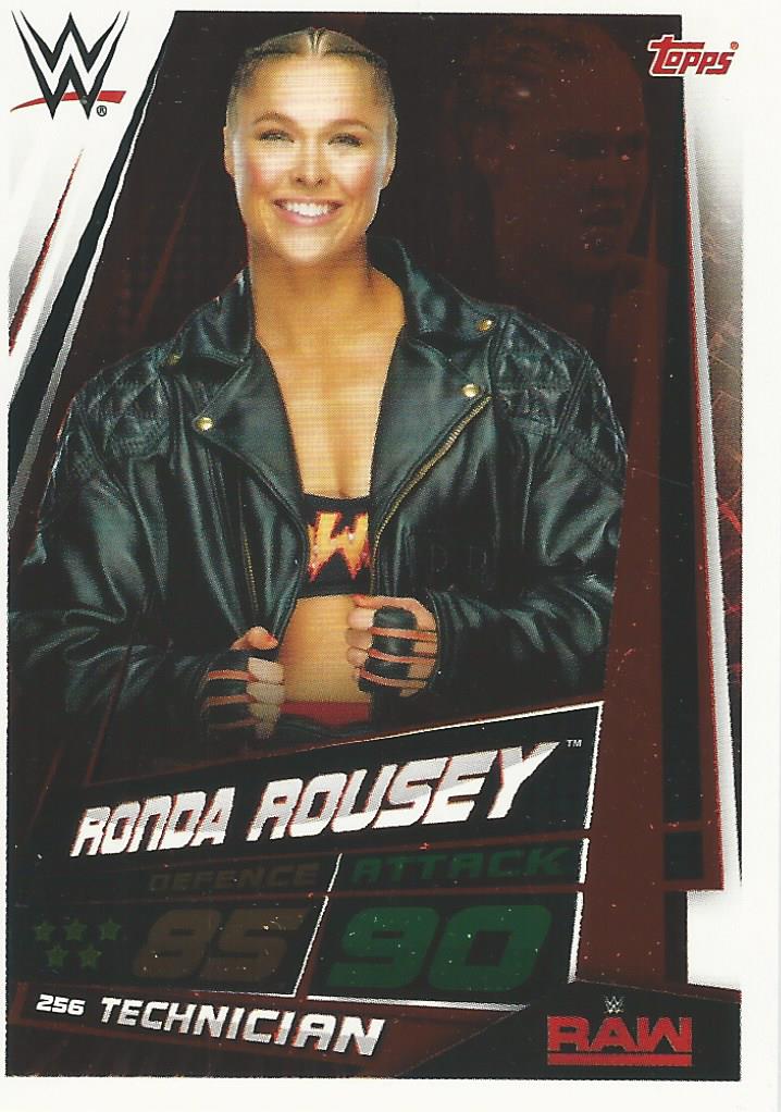 WWE Topps Slam Attax Universe 2019 Ronda Rousey #256