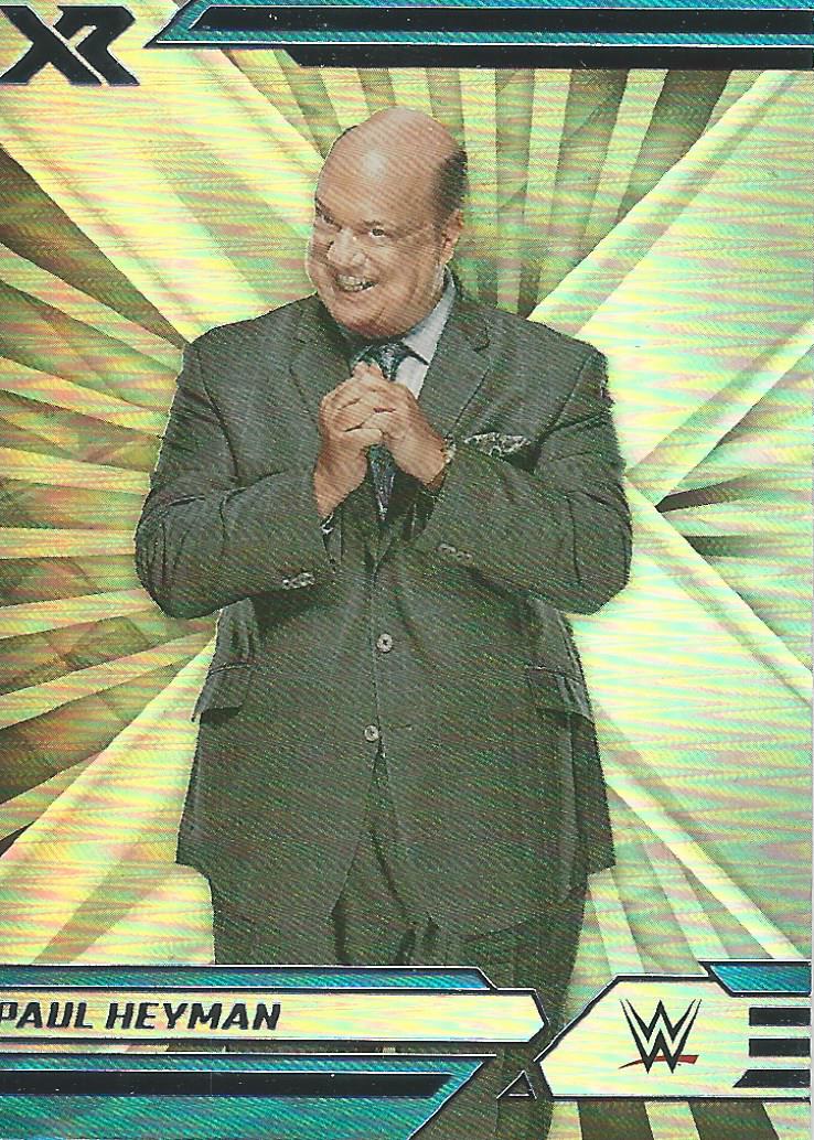 WWE Panini Chronicles 2022 Paul Heyman #286