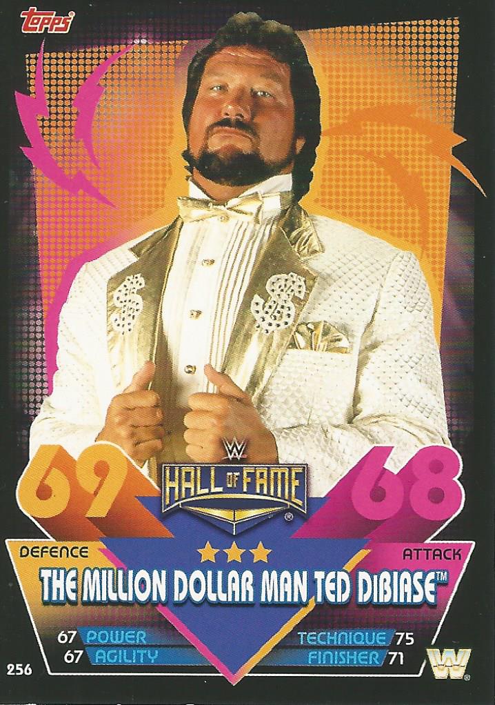 WWE Topps Slam Attax Reloaded 2020 Million Dollar Man Ted Dibiase #256