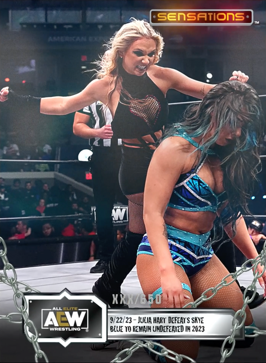 9/22/23 – Julia Hart – Julia Hart Defeats Skye Blue to Remain Undefeated in 2023