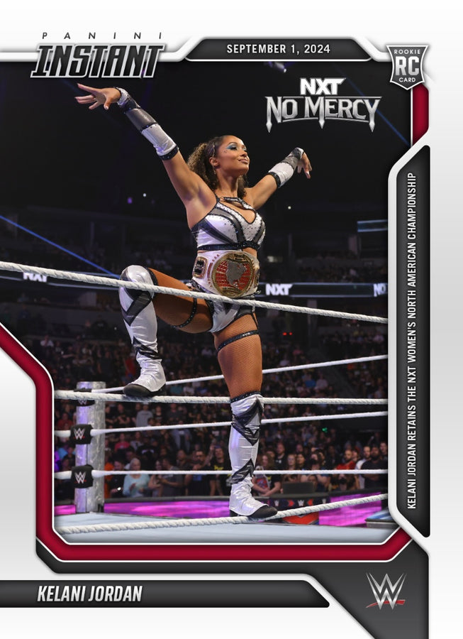 Kelani Jordan – Kelani Jordan Retains the NXT Women’s North American Championship trading card PW Catalog