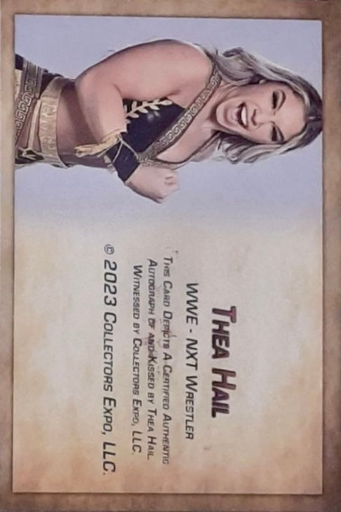 Thea Hail trading card PW Catalog