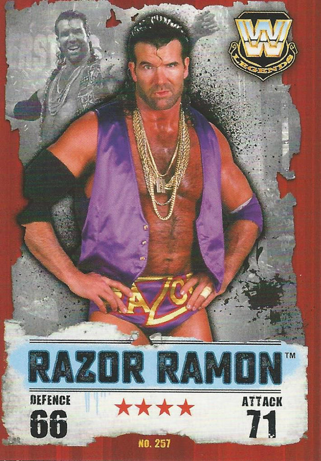 WWE Topps Slam Attax Takeover 2016 Razor Ramon #257