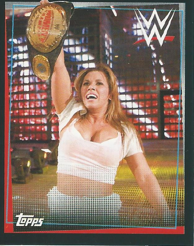 WWE Topps Road to Wrestlemania Stickers 2021 Mickie James #257