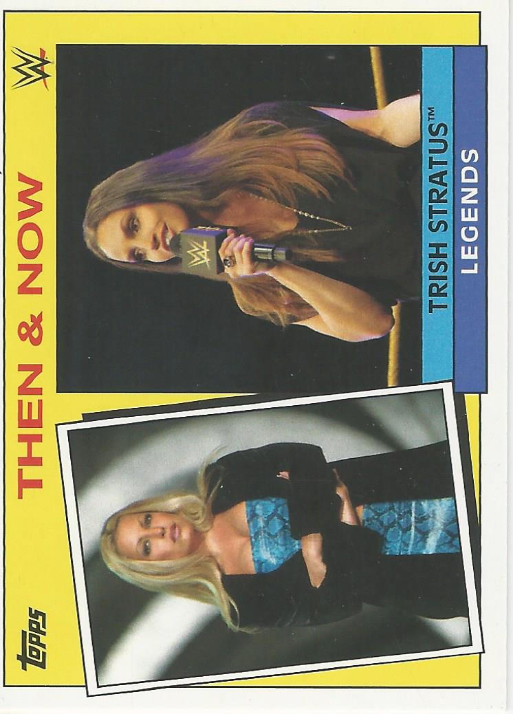 WWE Topps Heritage 2015 Trish Stratus 27 of 30 trading card PW Catalog