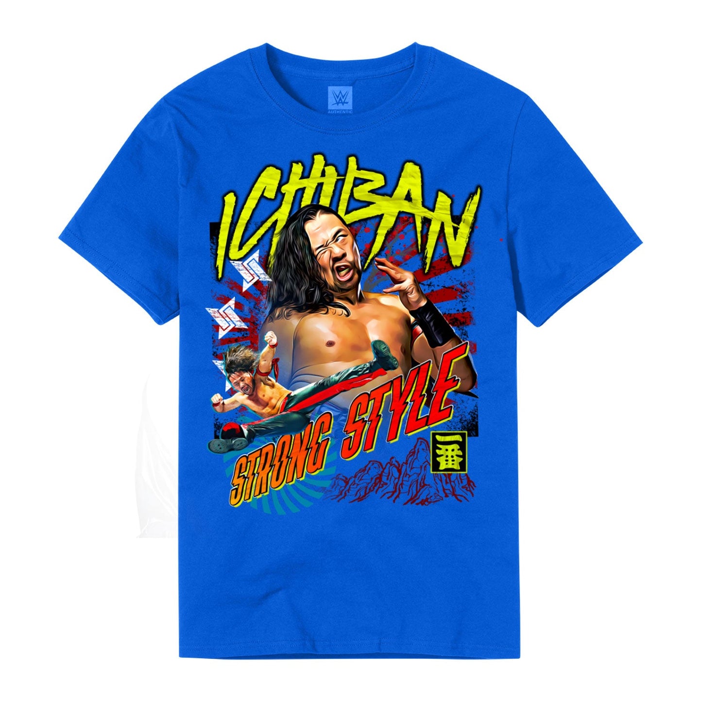 Shinsuke Nakamura "Ichiban Strong Style" Authentic T-Shirt