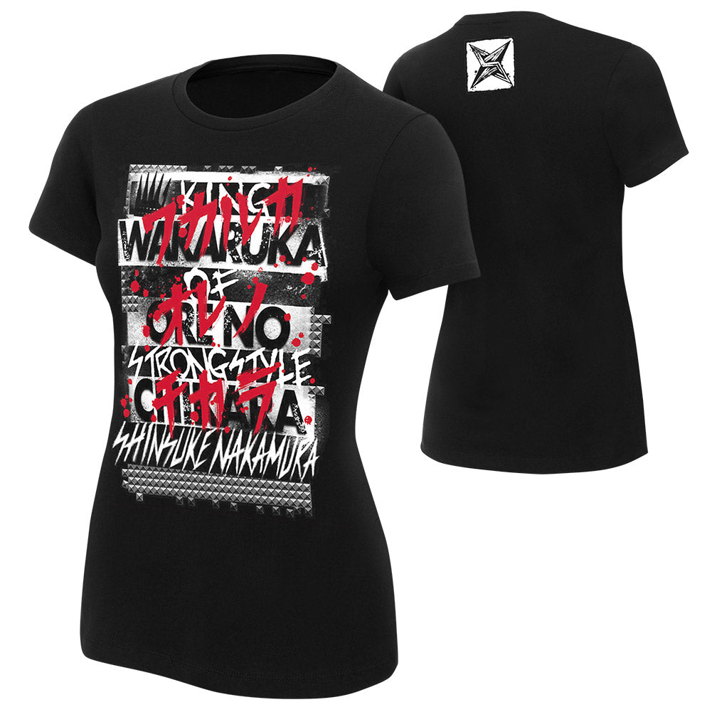 Shinsuke Nakamura "Wakaruka Ore No Chikara" Women's Authentic T-Shirt T-Shirt PW Catalog