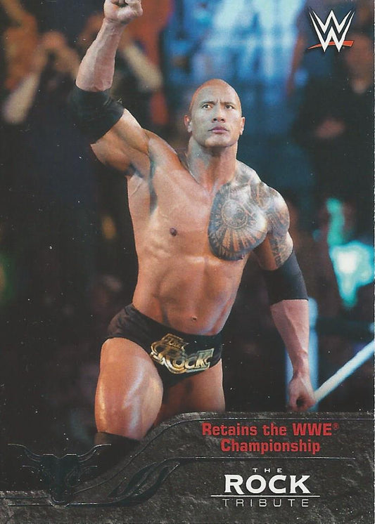 WWE Topps Then Now Forever 2016 The Rock 33 of 40