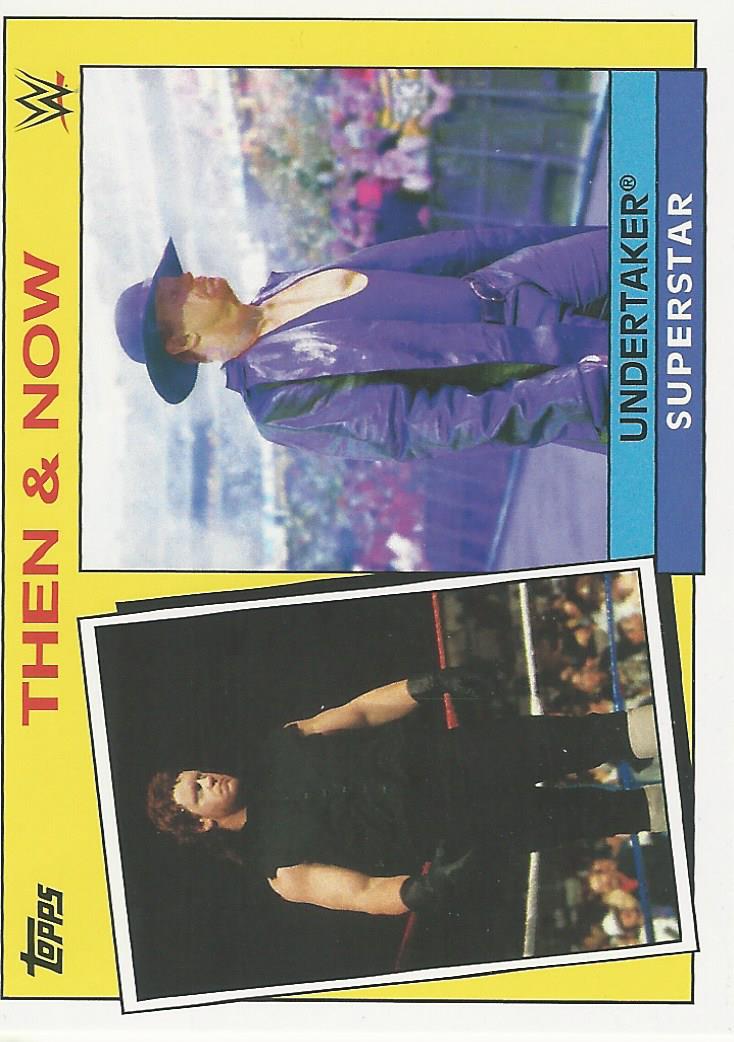 WWE Topps Heritage 2015 Undertaker 28 of 30 trading card PW Catalog