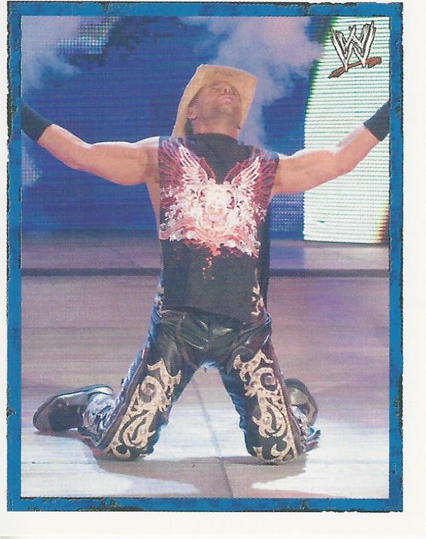 WWE Merlin Heros 2008 Stickers Shawn Michaels #36