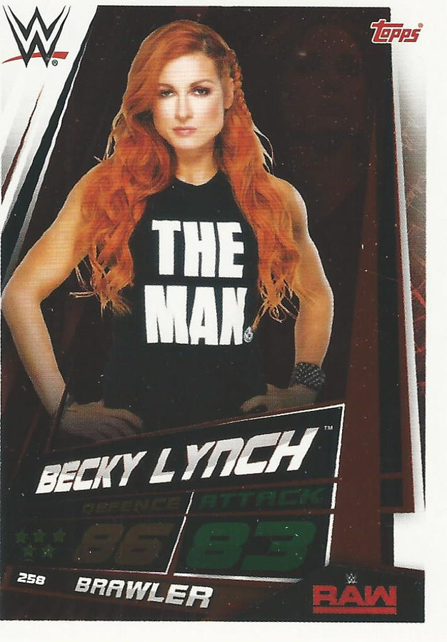 WWE Topps Slam Attax Universe 2019 Becky Lynch #258