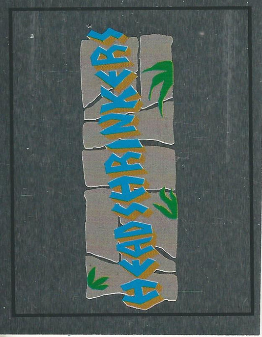 WWF Merlin Sticker 1994 Headshrinkers #258
