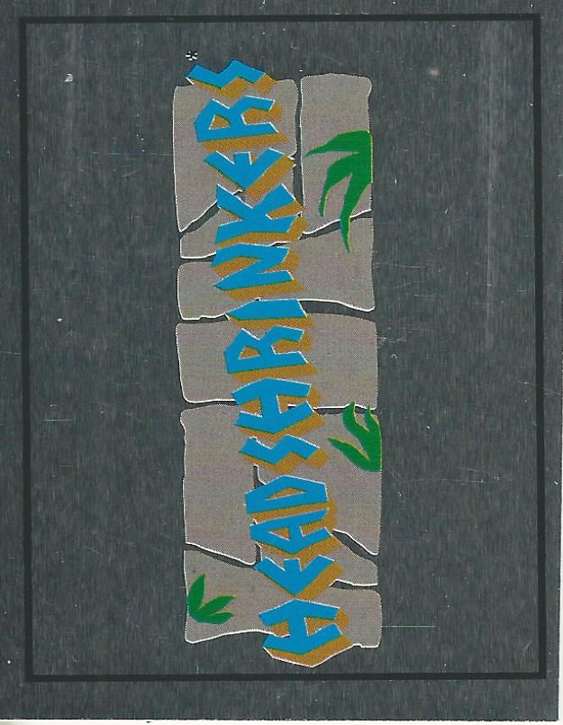 WWF Merlin Sticker 1994 Headshrinkers #258