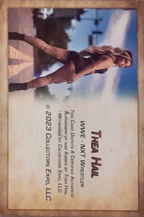 Thea Hail trading card PW Catalog
