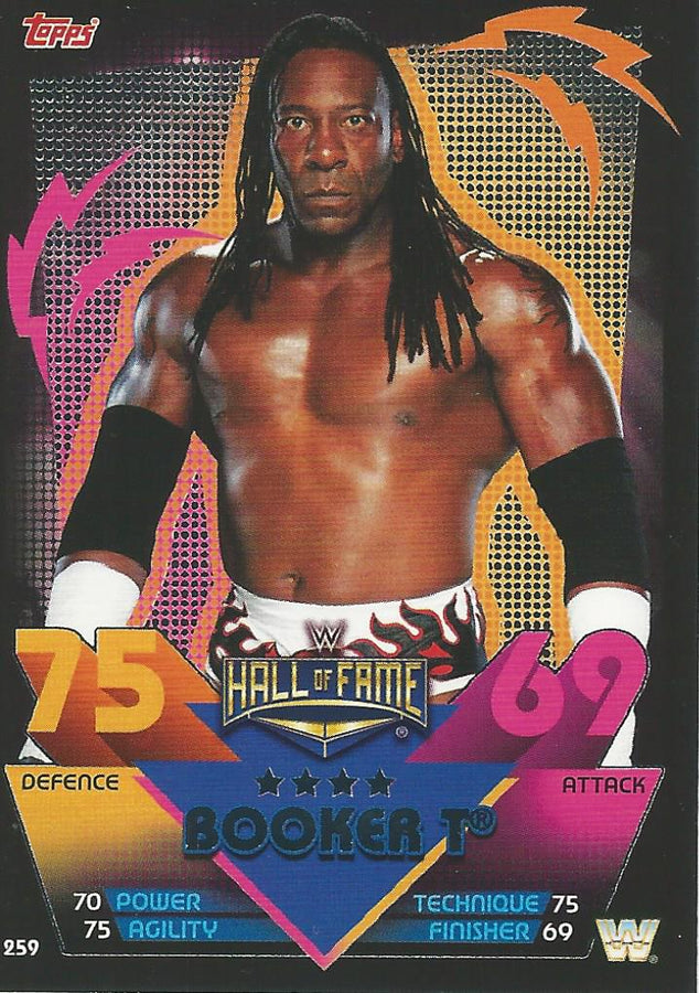 WWE Topps Slam Attax Reloaded 2020 Booker T #259