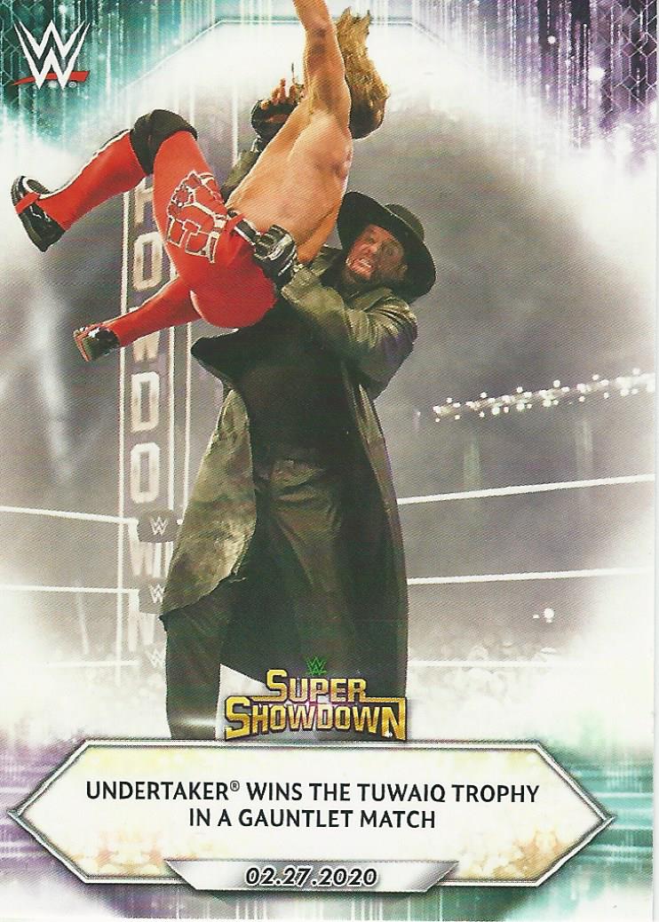 WWE Topps 2021 Undertaker #25