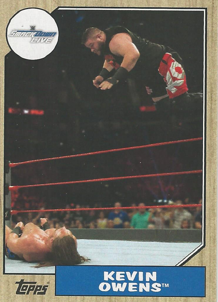 WWE Topps Heritage 2017 Kevin Owens #25