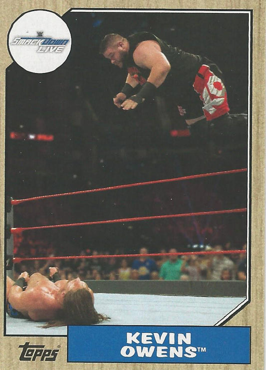 WWE Topps Heritage 2017 Kevin Owens #25