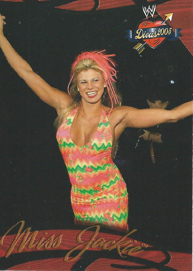 WWE Fleer Divas 2005 Miss Jackie #25