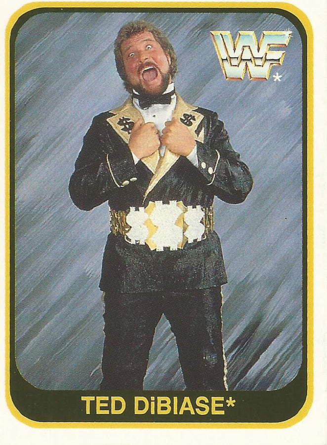WWF Merlin 1991 Million Dollar Man Ted Dibiase #25