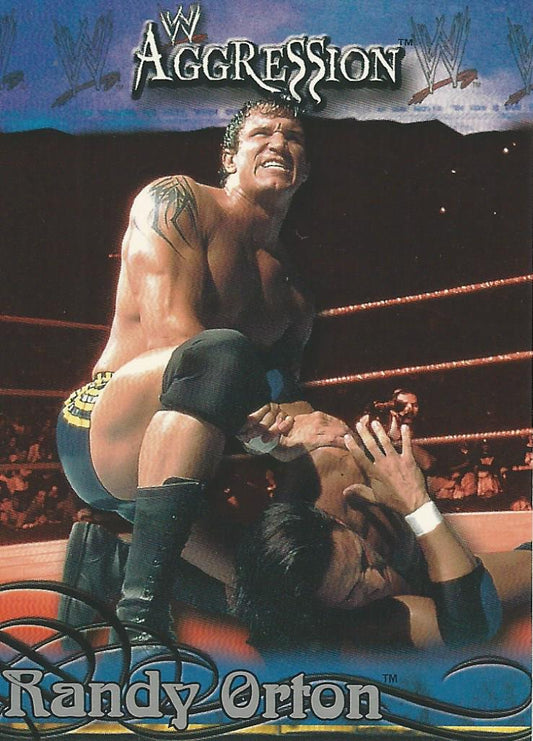WWE Fleer Aggression 2003 Randy Orton #25