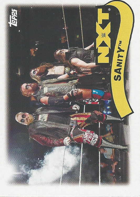 WWE Topps Heritage 2018 Sanity TT-18 trading card PW Catalog