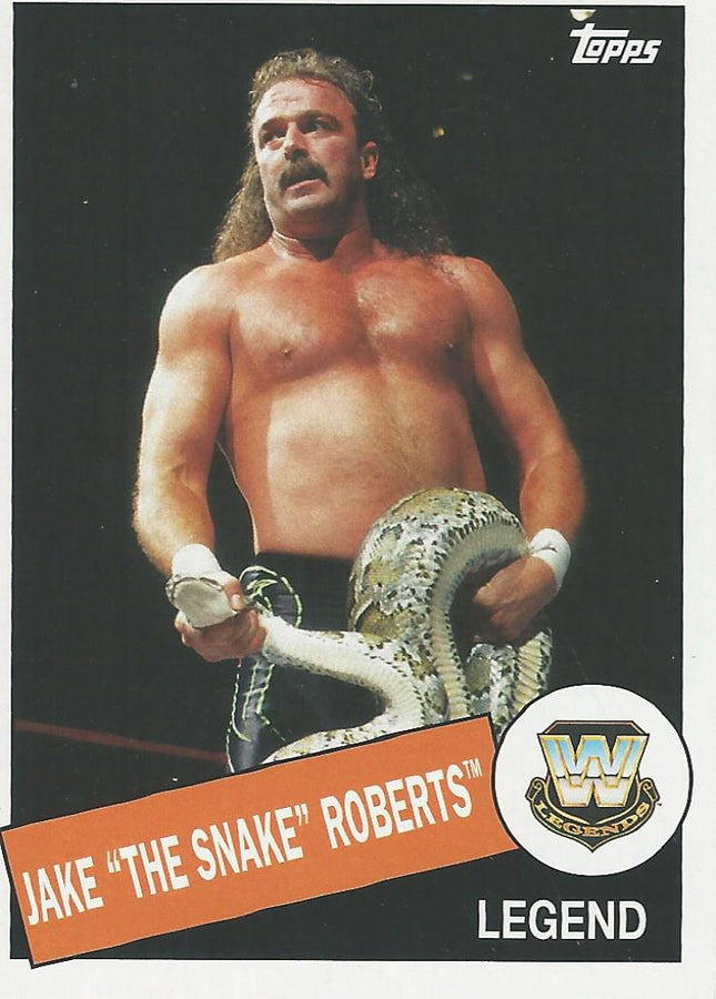 WWE Topps Heritage 2015 Jake the Snake Roberts #25