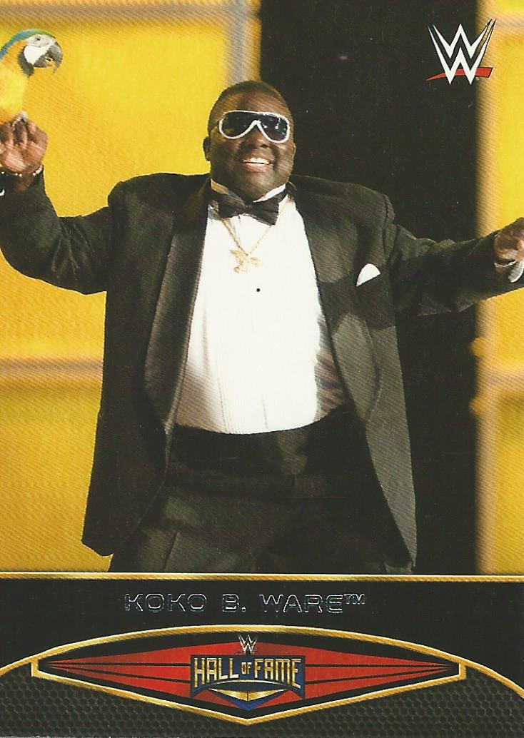 WWE Topps Road to Wrestlemania 2015 Koko B Ware 25 of 30 trading card PW Catalog