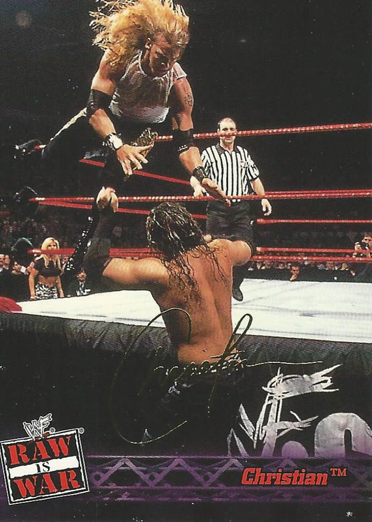 WWF Fleer Raw 2001 Christian #25