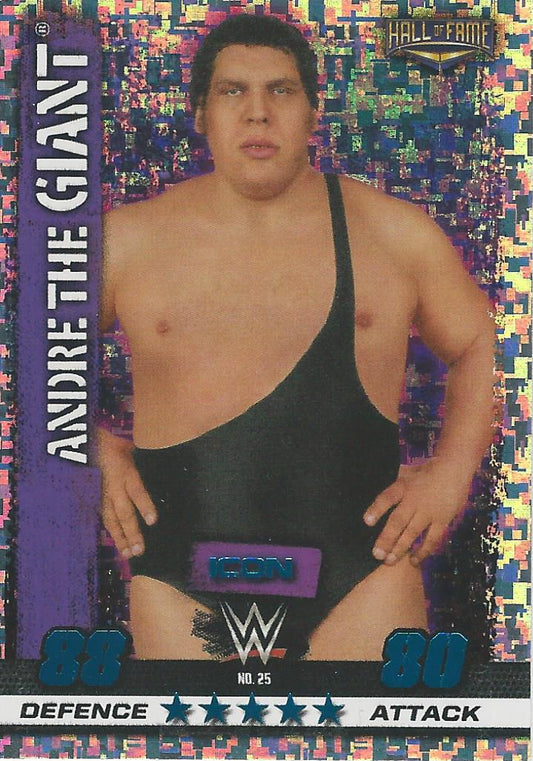WWE Topps Slam Attax 10th Edition 2017 Hall of Fame Andre The Giant #25