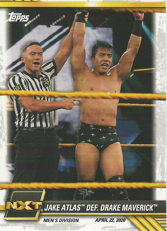 WWE Topps NXT 2021 Jake Atlas #14