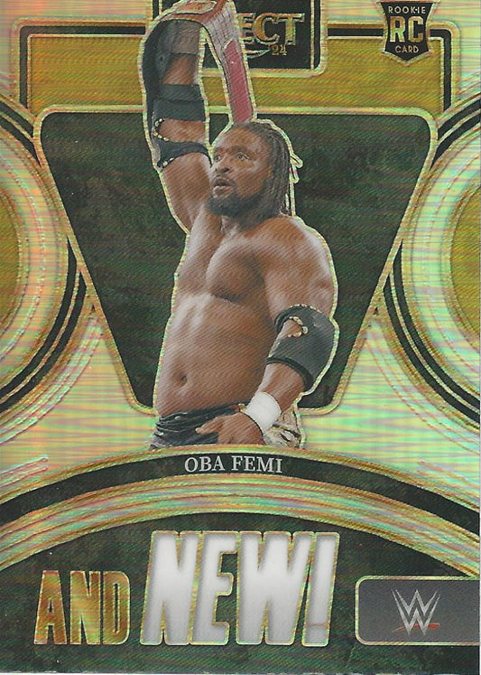 WWE Panini Select 2024 And New Oba Femi #5