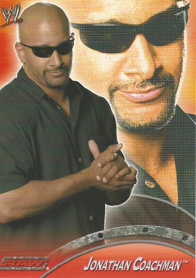 WWE Topps Apocalypse 2004 Jonathan Coachman R25 trading card PW Catalog