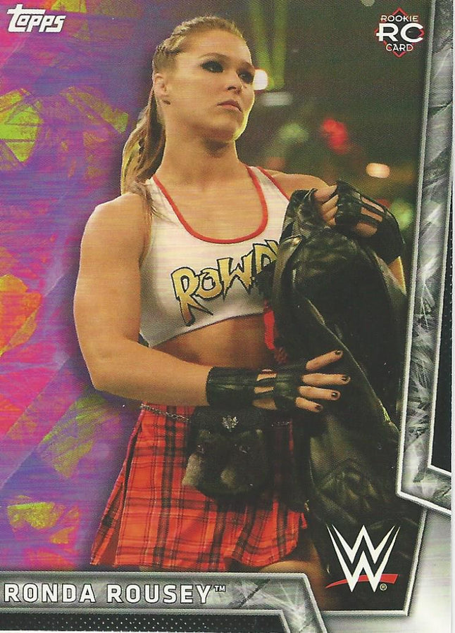 WWE Topps Women Division 2018 Ronda Rousey #25