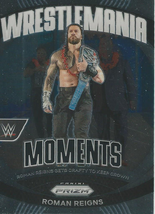 WWE Panini Prizm 2024 Wrestlemania Moments Roman Reigns #11