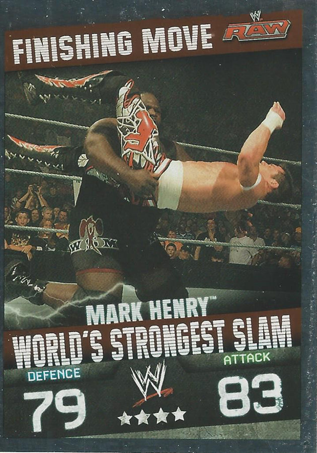 WWE Topps Slam Attax Evolution 2010 Mark Henry #25